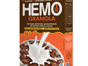Τραγανές Μπουκιές Δημητριακών Ηemo Granola Γιώτης (400g)