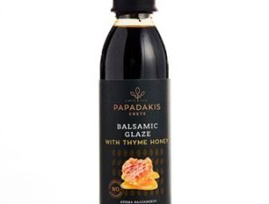 Κρέμα Βαλσάμικου με Θυμαρίσιο Μέλι – Παπαδάκης Crete ανακυκλώσιμο πλαστικό μπουκάλι – 250g
