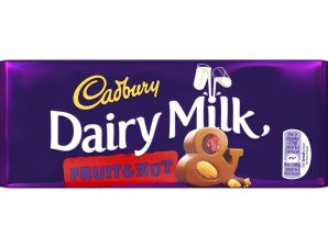 Σοκολάτα Γάλακτος Fruit And Nut Cadbury (110 g)