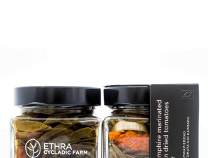 Βιολογικό κρίταμο μαριναρισμένο με μαραθόριζα, Σύρου “Ethra Cycladic Farm” 190g>