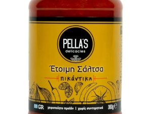 Σάλτσα τομάτας «Πικάντικη», Πέλλας “Pella’s Delicasies” 360g>